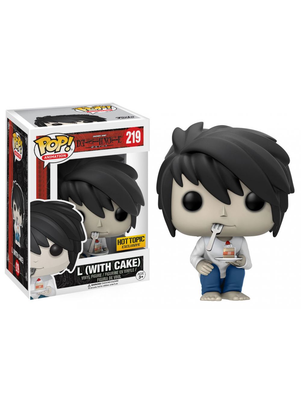 Animation Death Note L with Cake Funko Pop Vinyl