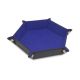 Hexagon Dice Tray Blue Folding
