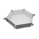 Hexagon Dice Tray White Folding
