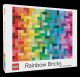 Lego Rainbow Bricks 1000 Puzzl
