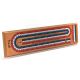 3 Track Solid Wood Cribbage Red White Blue