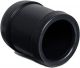 Dice Cup: Black Plastic with Five Six-sided White with Black PipsDice
