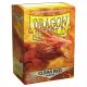 Dragon Shield: Red Matte Clear (100)