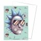 Dragon Shields: (100) Brushed Art - Rick & Morty - Cool Rick