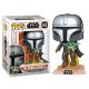 POP STAR WARS MANDALORIAN FLYING WITH JET