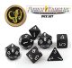 Power Rangers RPG Black Dice Set