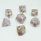 Poly Dice 7-Set Cube Liquid Core Molten Constellation