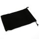 Black Velour Dice Pouch (large)