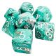 7-set Mega Hedrals: Marble Oxi-Copper/White