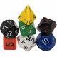 Nostalgia Opaque GM and Beginner Polyhedral Assorted Color 7-Die Set