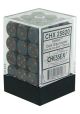 Opaque 12mm d6 Dark Grey/copper Dice Block™ (36 dice)