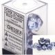 Nebula® Polyhedral Black/white 7-Die Set