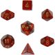 Scarab® Polyhedral Scarlet™/gold 7-Die Set