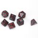Velvet® Polyhedral Black/red 7-Die Set