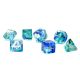 Nebula® Polyhedral Oceanic™/gold Luminary™ 7-Die Set