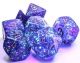 Borealis® Polyhedral Royal Purple/gold Luminary™ 7-Die Set