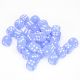 Frosted™ 12mm d6 Blue/white Dice Block™ (36 dice)