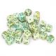 Marble 12mm d6 Green/dark green Dice Block™ (36 dice)