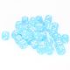 Frosted™ 12mm d6 Caribbean Blue™/white Dice Block™ (36 dice)