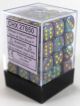 Festive® 12mm d6 Mosaic/yellow Dice Block™ (36 dice)