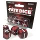 FATE Dice Infernal Red