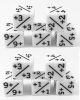 Counter Dice D6: Positive White (12)