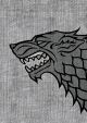 A Game of Thrones: House Stark Art Card Sleeves (50) (HBO Edition)