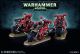 Warhammer 40,000 40K Chaos Marine Bike Squad