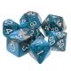 Poly Dice Set (7) Blend Blue Steel