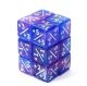 Counter Dice D6: Positive Purple Glitter White Numbers d6 (12)