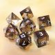 16mm Champagne Glass Poly Dice Set