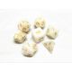 7/SET PEARL POLY White/GOLD