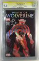 DEATH OF WOLVERINE #1 CGC 9.8 SIGNED C SOULE & S MCNIVEN YELLOW LABEL