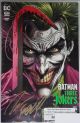 BATMAN THREE JOKER 1 FABOK SIGNED DYNAMIC FORCES