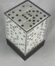 12mm Square Opaque White with Black d6 Dice Set (36)