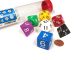 Opaque Jumbo Polyhedral Assorted Color Dice Set (7)