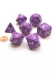 Jumbo Polyhedral Purple Opaque (7)