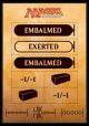 Exerted Embalmed Punch Card Token (Unpunched)