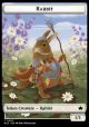 Rabbit // Flowerfoot Swordmaster Double-Sided Token