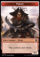 Pirate // Human Double-Sided Token
