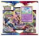 Pokemon Sword & Shield 3 Pack Blister Card