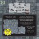 Dry Erase Dungeon Tiles: Graystone - Combo Pack (5 Ten Inch & 16 Five Inch Sq)