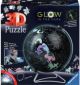 Glow in Dark Star Globe 180pc 3D Puzzle