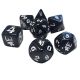 Polyhedral Dice Set (7): Munchkin - Black/White