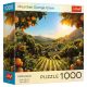 Puzzle: Sunsets Mountain Orange Grove 1000 Piece (Trefl Red)