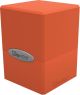 Satin Cube PUMPKIN ORANGE Deck Box