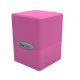 Satin Cube Hot Pink Deck Box