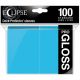 Pro-Matte Eclipse Gloss Standard Deck Protector Sleeves: Sky Blue (100)