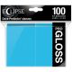 Pro-Matte Eclipse Gloss Standard Deck Protector Sleeves: Sky Blue (100)