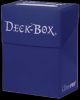 Solid Blue Deck Box